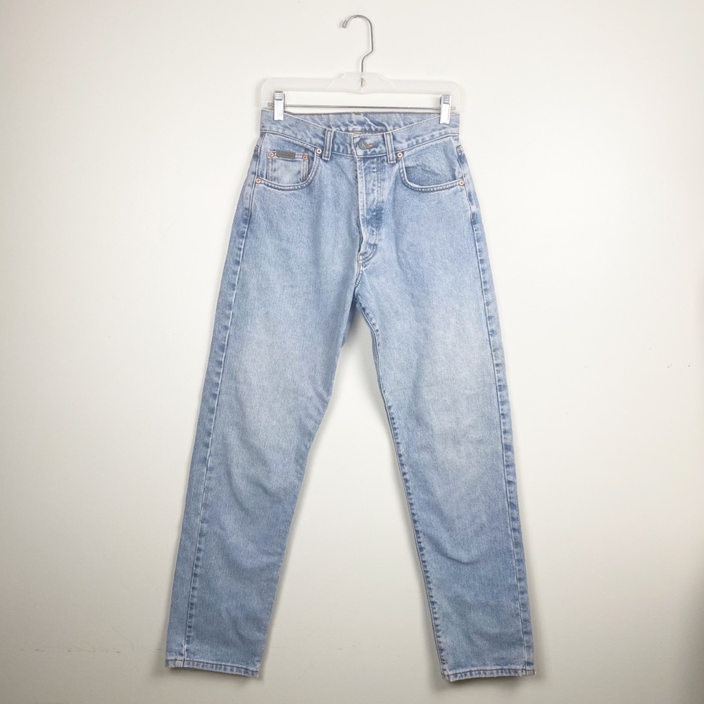 Vintage 90s Calvin Klein Button Fly High Rise Jean - Picture 1 of 11